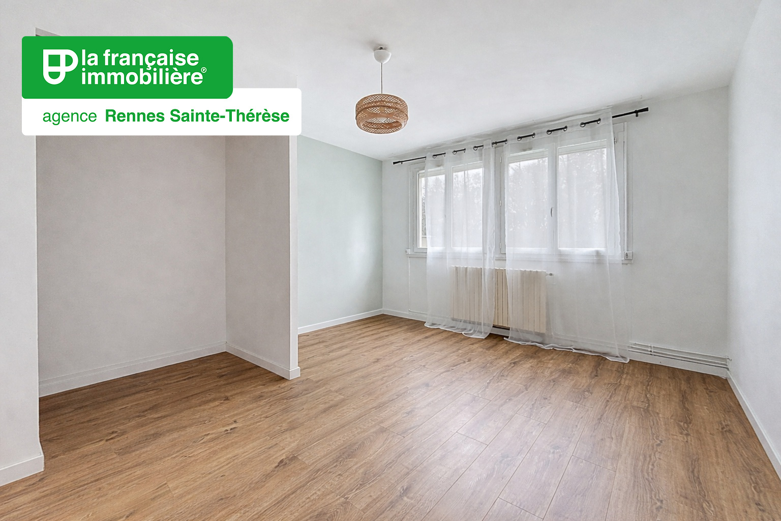 Appartement type 3 – Deux chambres et garage – Quartier Francisco Ferrer – Rennes - LFI-THER-20163