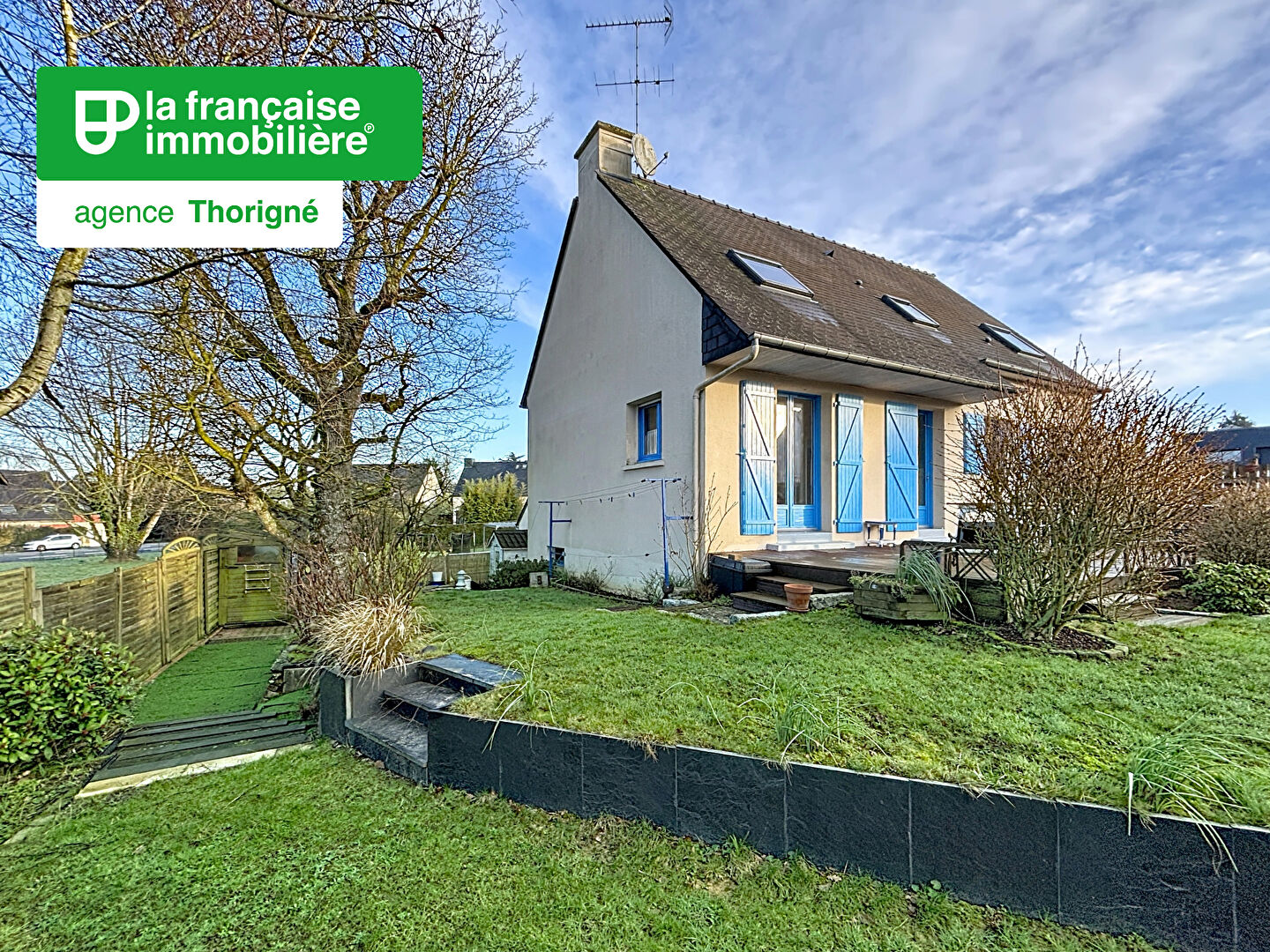 Maison indépendante avec jardin  – 5 chambres – Sous-sol complet - LFI-THO-20169