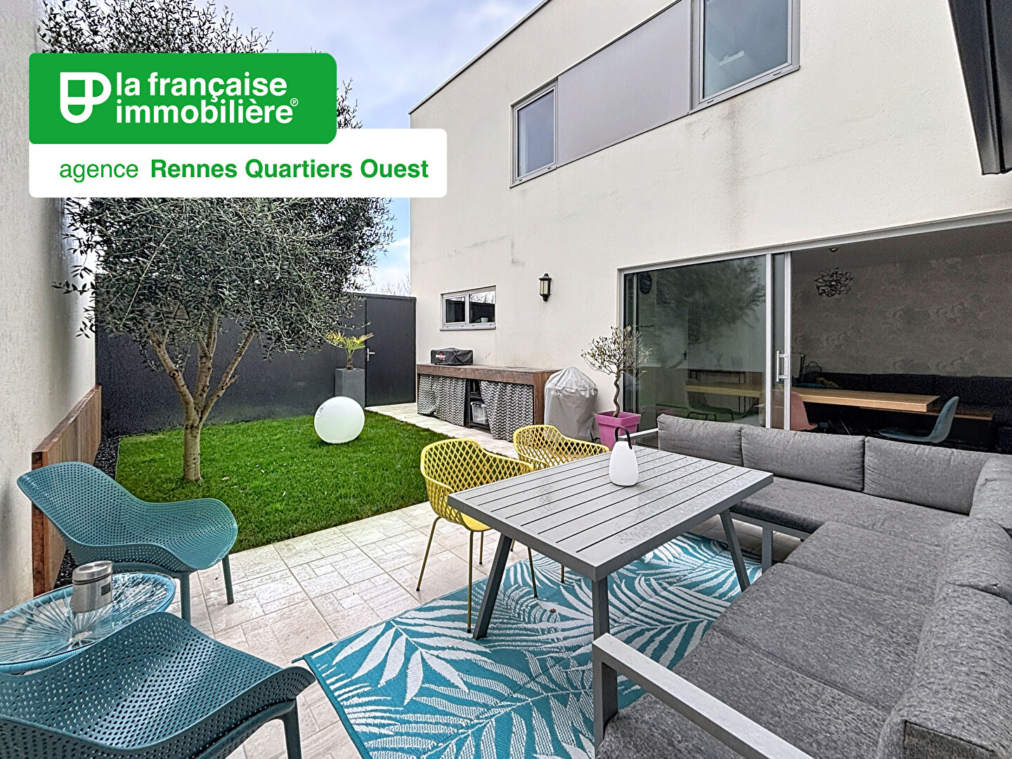 Maison – patio – jardinet terrasse – parking couvert – à vendre – Rennes/Saint-Jacques – La Courrouze – - LFI-CLEUNAY-20187