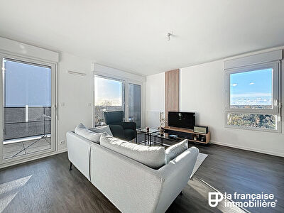 Appartement Rennes – Villejean – 4 pièces – 79.71 m² – Balcon – Parking – Cellier – Exposition Sud-Ouest