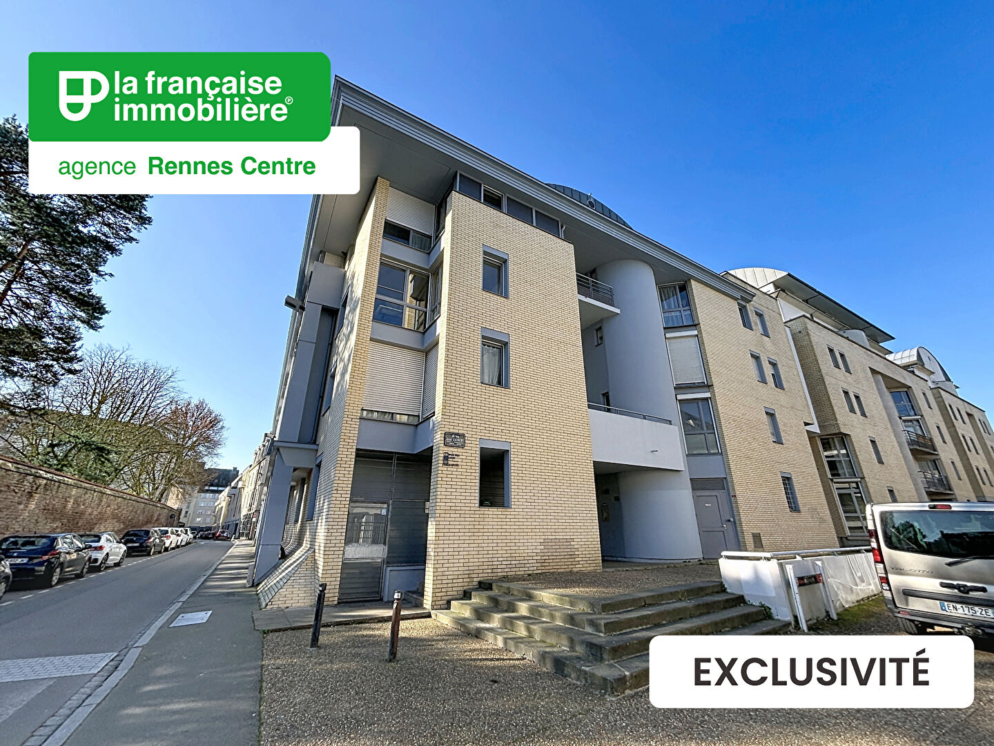 Appartement Rennes – Centre-ville – Chézy Dinan – T2 – 31m² – balcon – loué - LFI-CENTRE-20236