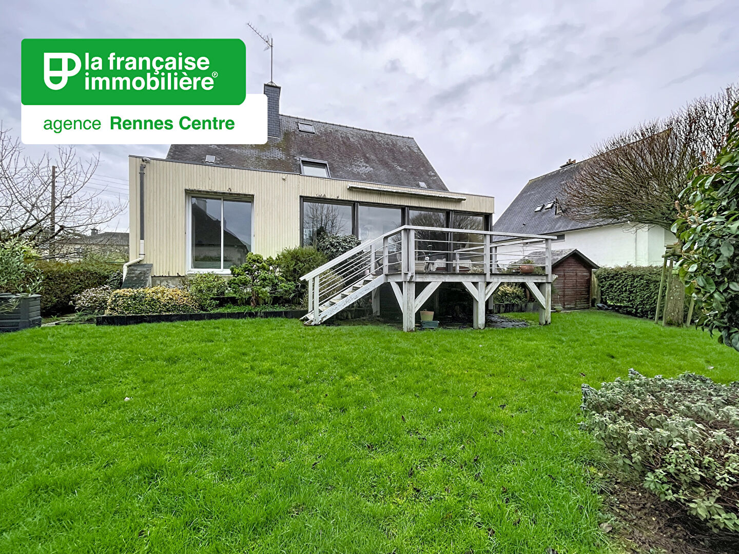 Maison Rennes – Villejean – Atalante Champeaux – 7 pièces – 296.05 m² – 305.87m² en utiles – terrain de 596 m² – sous-sol complet - LFI-CENTRE-20268