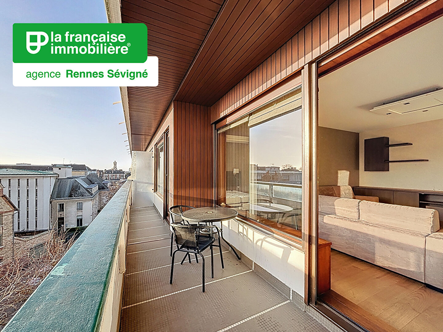 Fac de droit – Appartement Rennes 2 pièces- 1 chambre- balcon- Place de stationnement et cave - LFI-SEVIGNE-20327