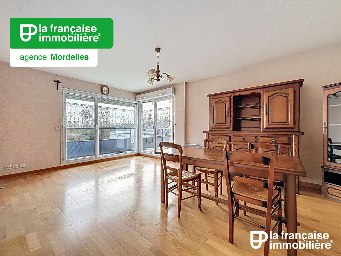 A VENDRE – MORDELLES – Appartement T3 lumineux avec terrasse, garage et ascenseur - LFI-MOR-20391-M