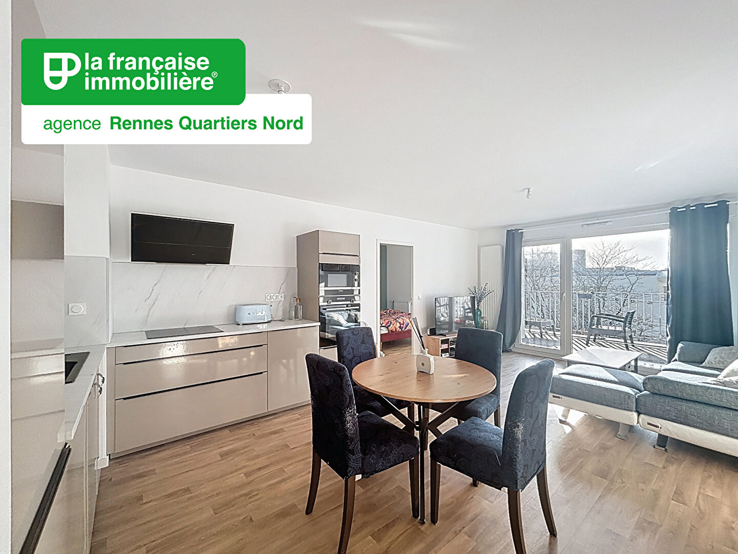 Appartement Type 5 à vendre, Rennes les Gayeulles - LFI-NORD-20406