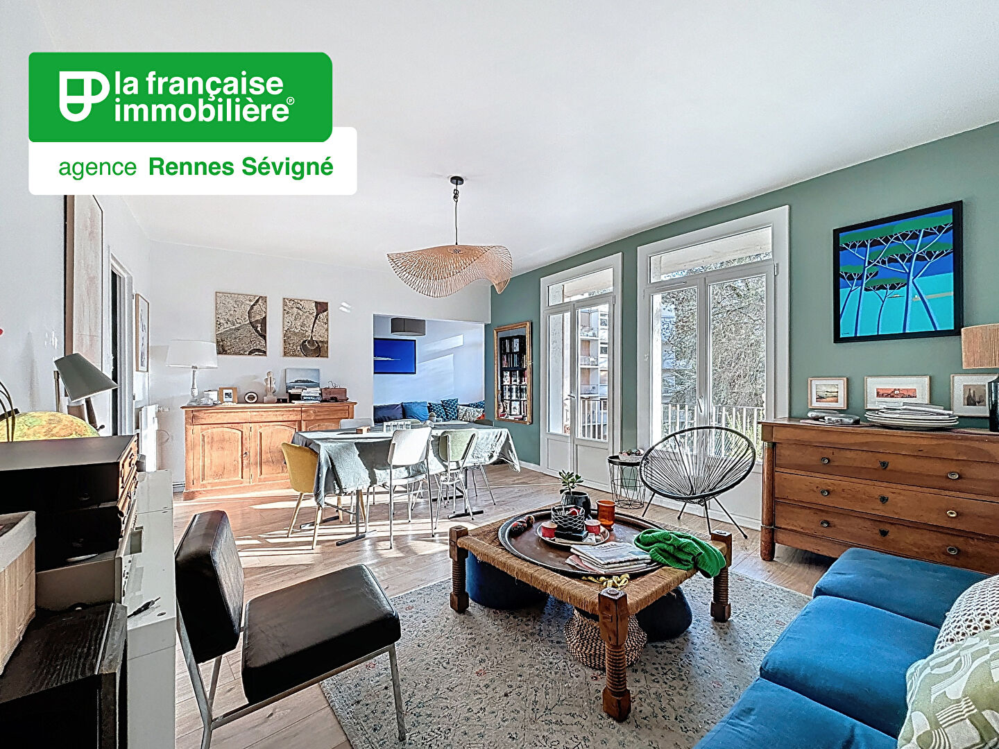 Appartement Rennes 5 pièces quartier !fac de Droit - LFI-SEVIGNE-20410