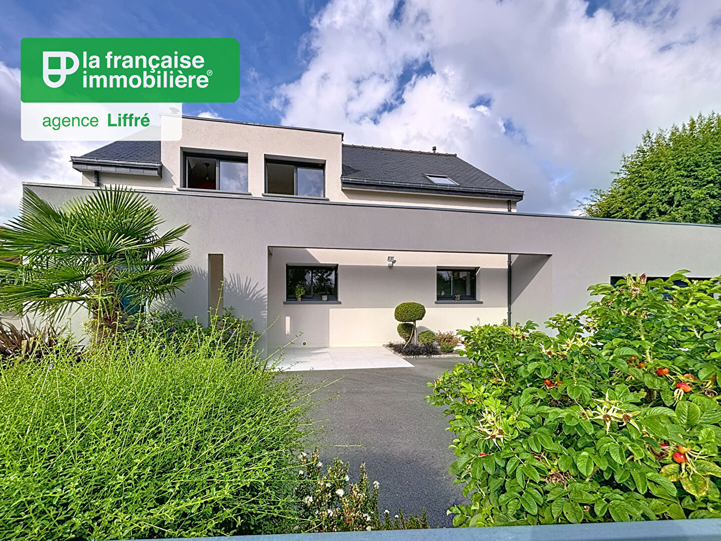 A louer – Belle maison contemporaine aux prestations de qualité sur la commune de Liffré - LFI-LIFFRE-20412