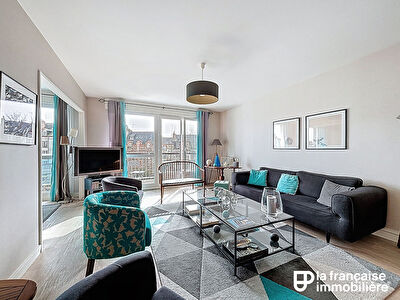 Appartement Rennes – Centre-ville – Les Quais – 6 pièces – 129.10m² – Balcon – Exposition Sud – Parking – Cave