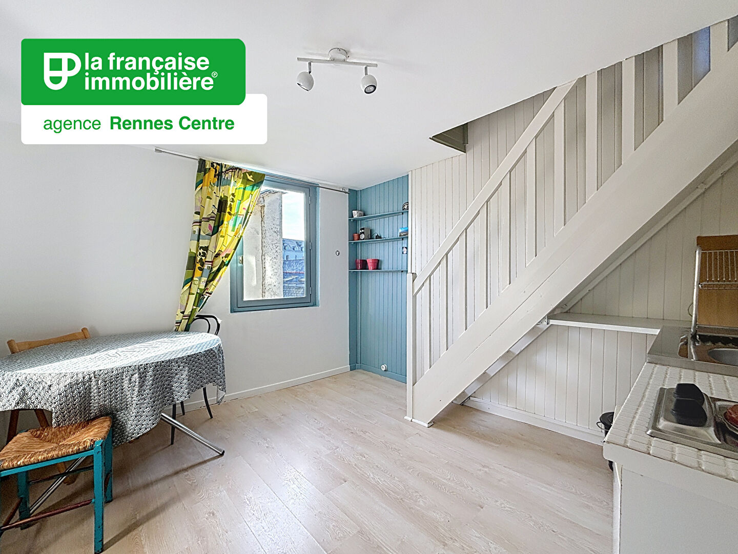 Appartement Rennes – Centre Ville – T1 bis – duplex – 19.15 m² carrez – 29.01m² au sol - LFI-CENTRE-20475