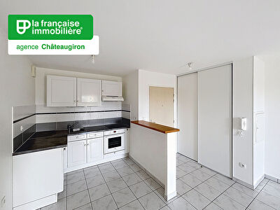 Appartement T2 à louer, Chateaugiron, 50.39 m2