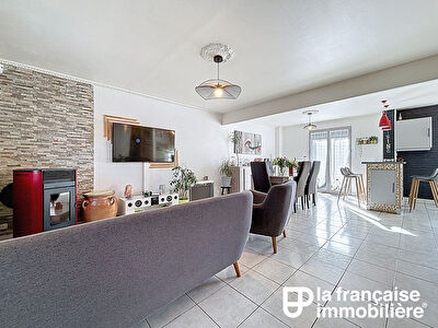 Maison 6 pièces – vie de plain-pied –  4 chambres –  547m² de terrain – Saint Uniac