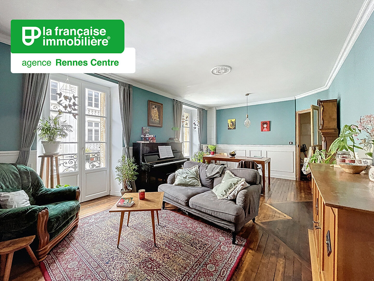 Appartement Rennes – Centre-Ville – Saint-Hélier – 2 pièces – 45.39 m² – Cave - LFI-CENTRE-20737