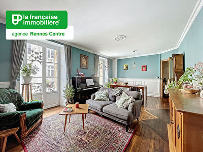 Appartement Rennes – Centre-Ville – Saint-Hélier – 2 pièces – 45.39 m² – Cave