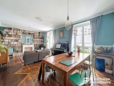 Appartement Rennes – Centre-Ville – Saint-Hélier – 2 pièces – 45.39 m² – Cave