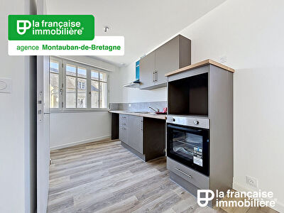 A louer – Appartement T2 – 38.75 m² – Centre bourg – Rénover – Saint-Méen-le-Grand