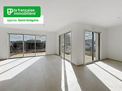 Maison type 6 à louer – 135.72 m² – Neuve – Jardin – Garage – LA CHAPELLE DES FOUGERETZ – A 10min de Rennes