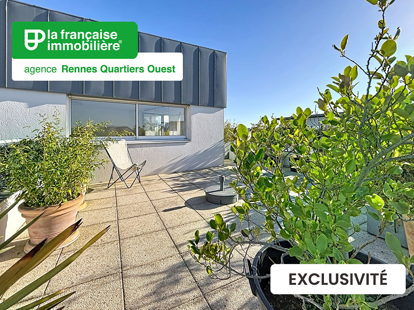 4 pièces à vendre – quartier La Mabilais – terrasse – garage - LFI-CLEUNAY-20822