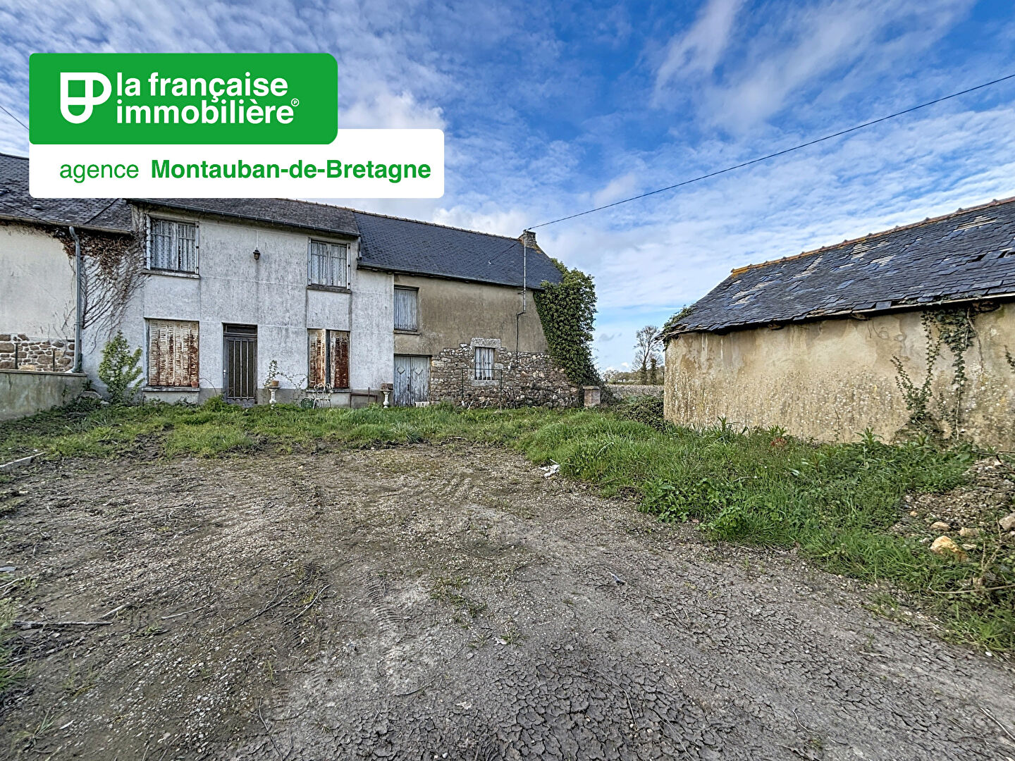 Maison 75 m² – campagne – gros travaux à prévoir – Médréac - LFI-MBRE-20853