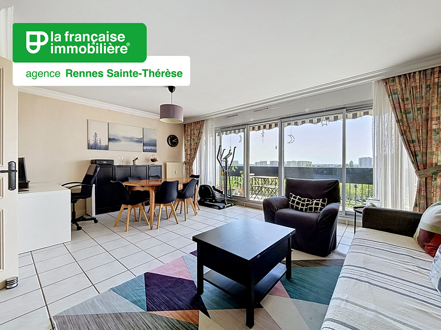 Appartement type 3 – Proximité immédiate métro – Quartier Clémenceau – Rennes - LFI-THER-20921