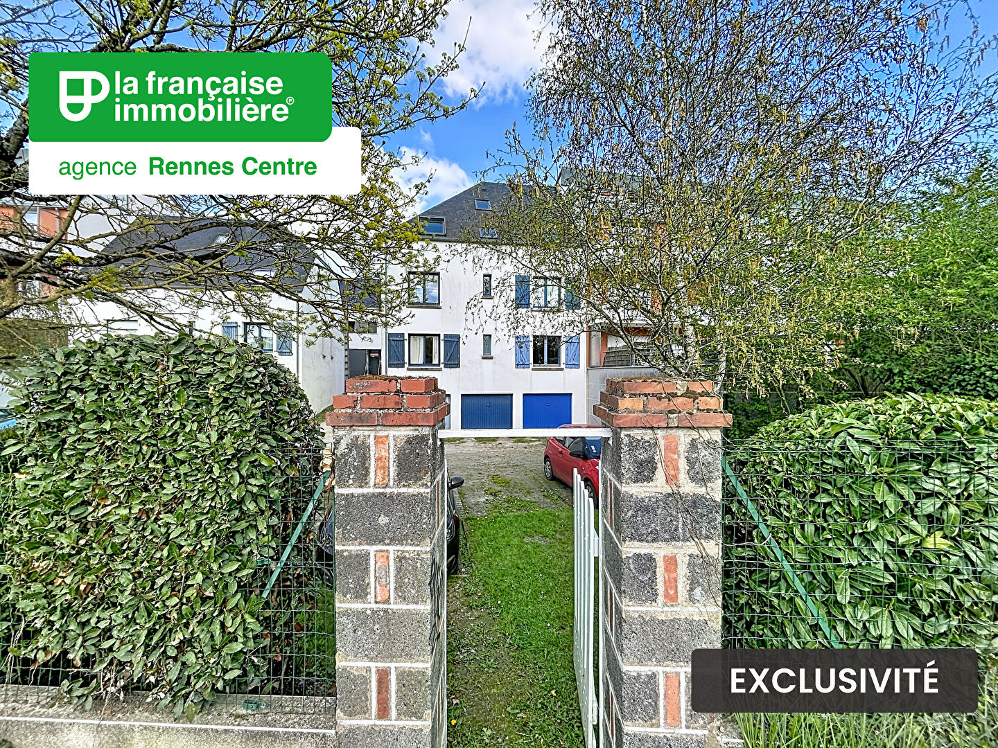 Appartement Rennes Alphonse Guérin – Promenade des bonnets rouges –  2 pièces duplex de 17.91m² et 22.91m² au sol – garage - LFI-CENTRE-20979