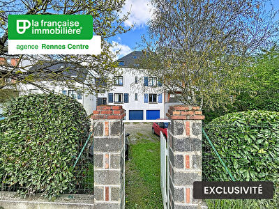 Appartement Rennes Alphonse Guérin – Promenade des bonnets rouges –  2 pièces duplex de 17.91m² et 22.91m² au sol – garage