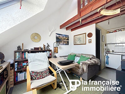 Appartement Rennes Alphonse Guérin – Promenade des bonnets rouges –  2 pièces duplex de 17.91m² et 22.91m² au sol – garage