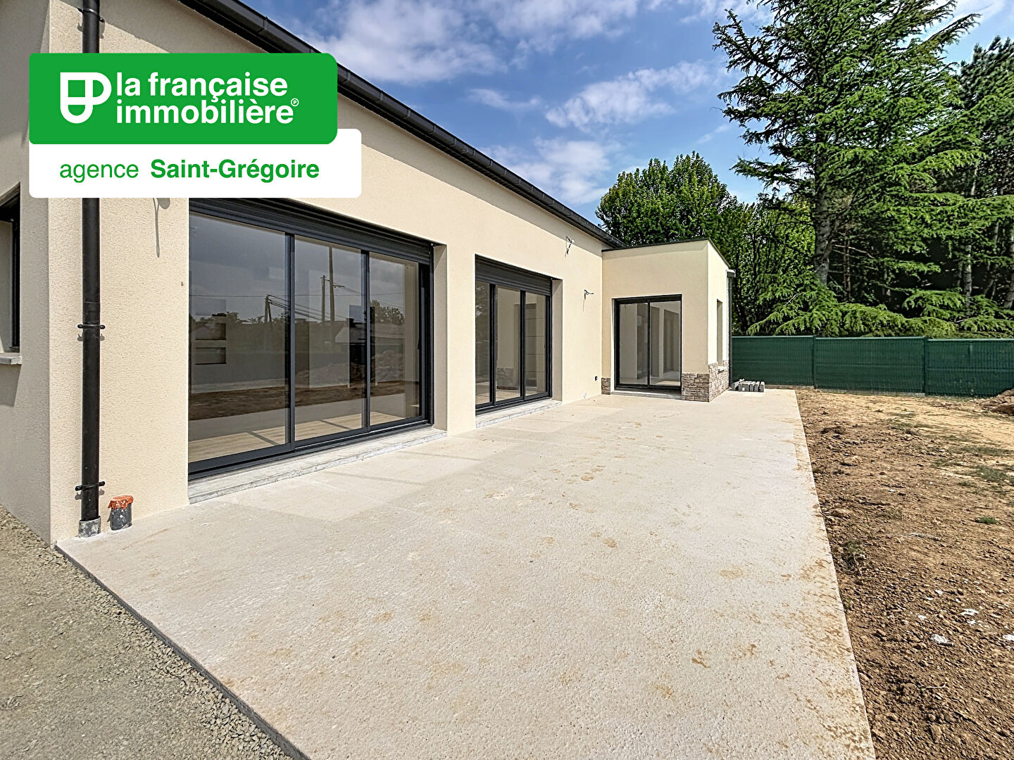 Maison Melesse Plain pied 3 chambres 121.74 m2 - LFI-GRE-20986