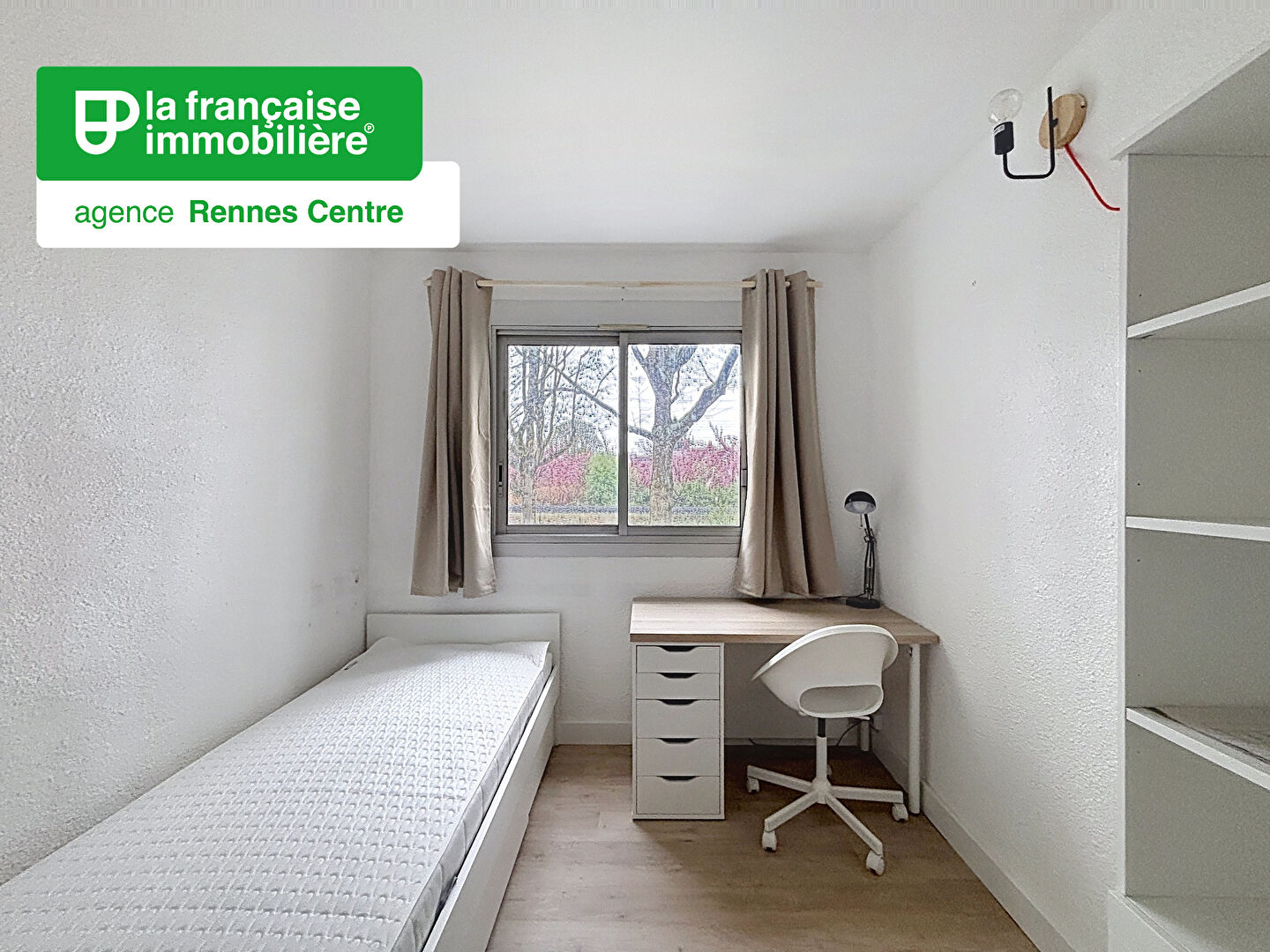 Chambre à louer – 9.22m2 –  Villejean – Refaite à neuf – Pontchaillou – Résidence étudiante – RENNES - LFI-CENTRE-A-0989
