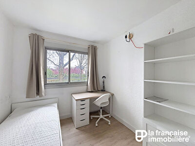 Chambre à louer – 9.22m2 –  Villejean – Refaite à neuf – Pontchaillou – Résidence étudiante – RENNES