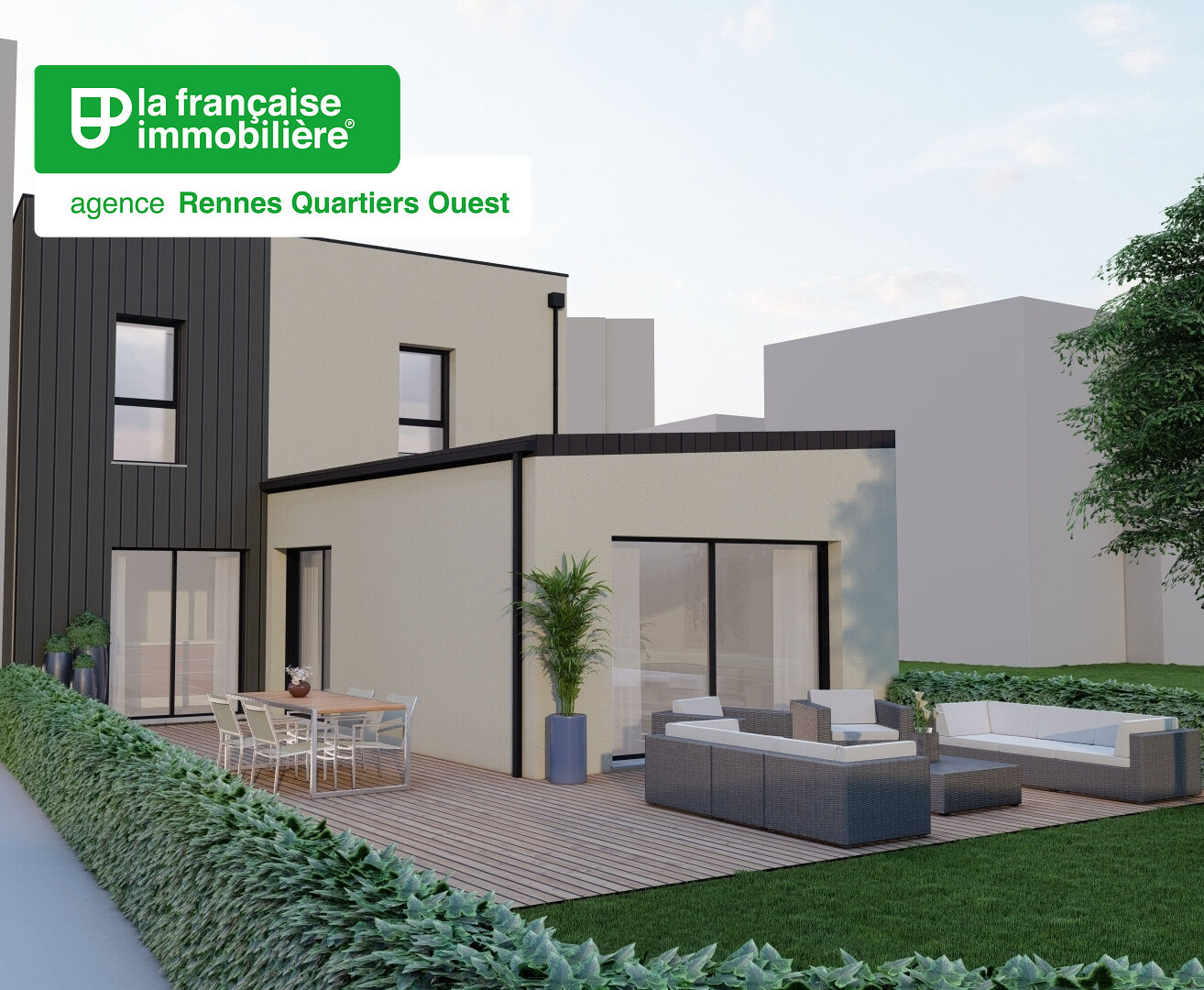 Maison – à  vendre – neuf – jardin – proche commerces - LFI-CLEUNAY-21016