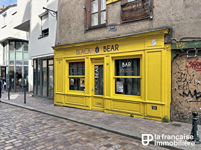 Rennes – Rue de Saint-Malo – Murs commerciaux 62.03m² – Appartement 49.11m² – Cave