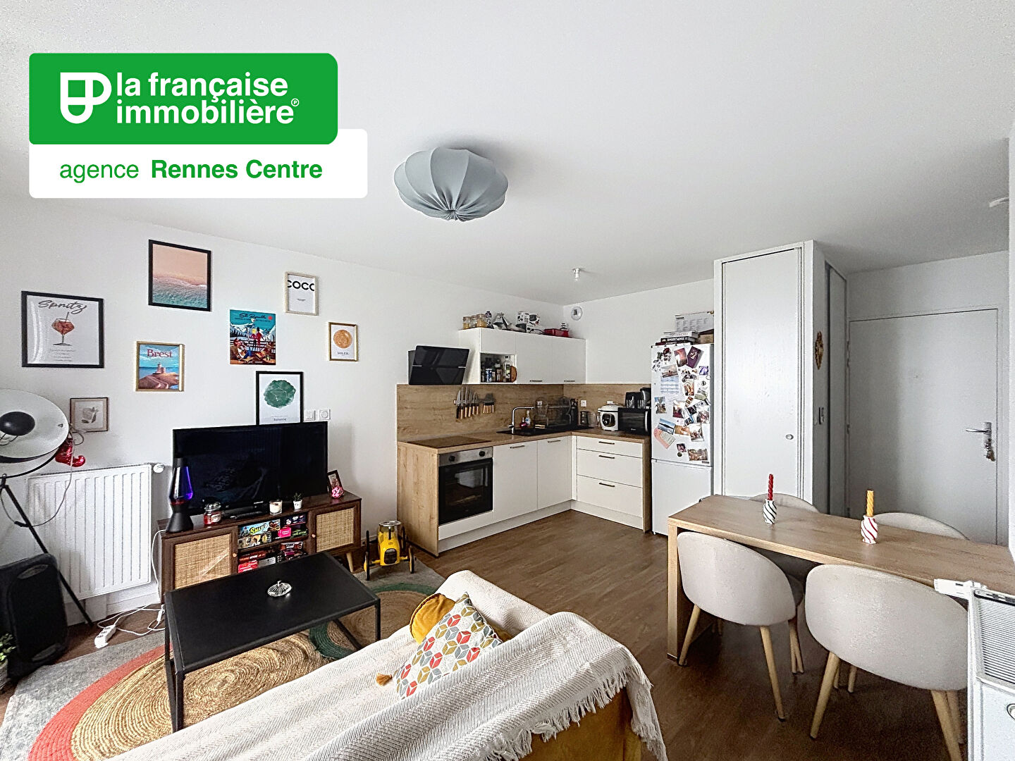 Appartement Type 2 à louer – Non Meublé – Villejean – Immeuble de 2023 – 43.75m² – Balcon – Conventionné PLS - LFI-CENTRE-A-1072