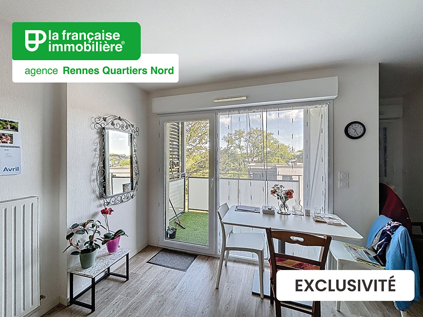 Appartement T1 à vendre, Rennes Patton la Bellangerais - LFI-NORD-21090