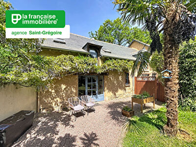 Longère de caractère – 2 chambres – jardin – SAINT GREGOIRE