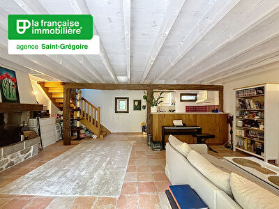 Longère de caractère – 2 chambres – jardin – SAINT GREGOIRE