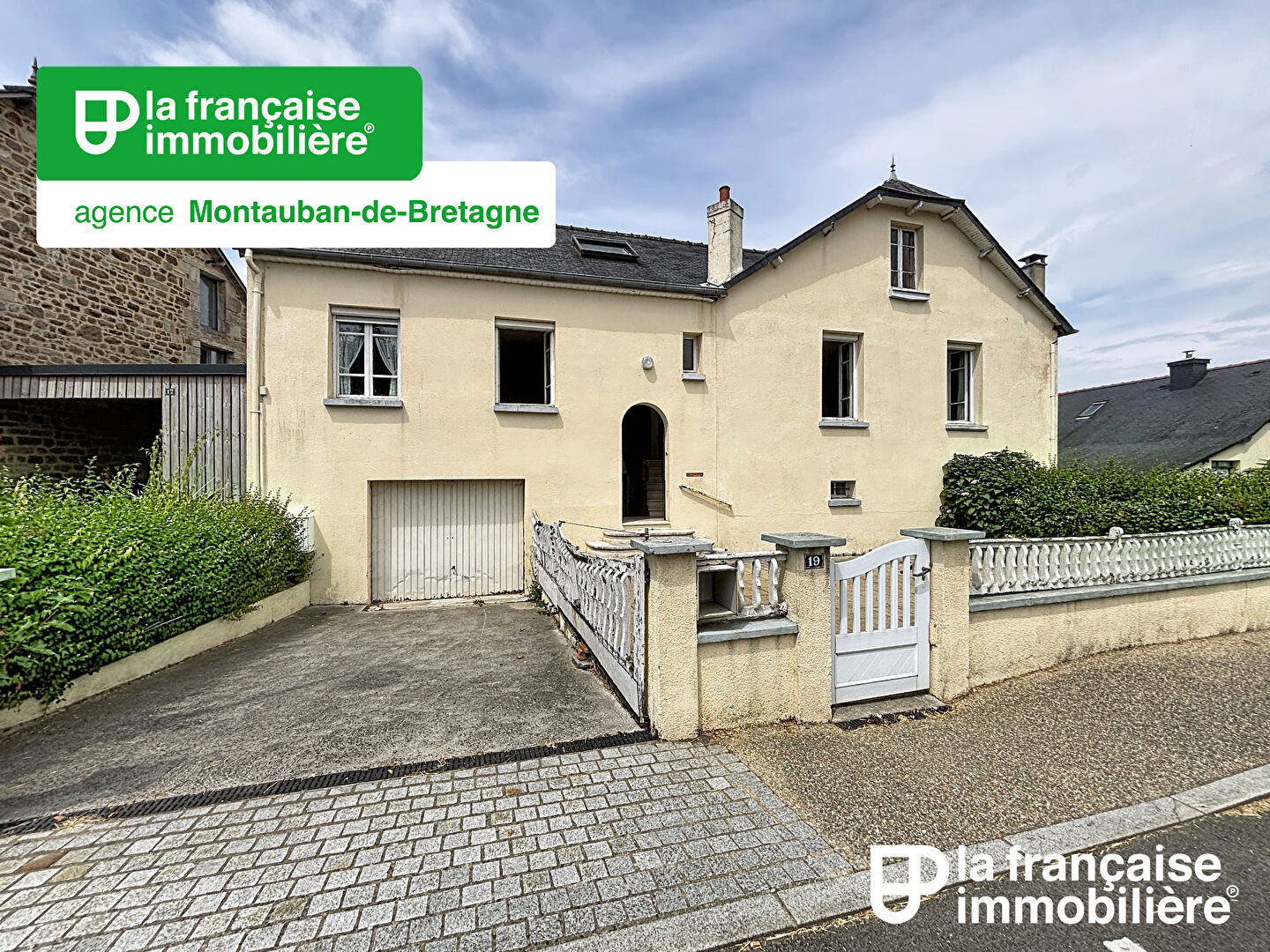 Maison 140 m² - 3 chambres - Sous-sol complet - Terrain +800 m² - Médréac