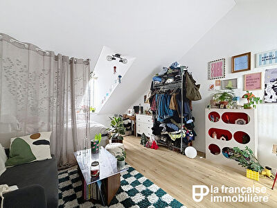 Appartement Rennes – Saint-Hélier – Studio – 19.54 m² en carrez – 31m² au sol – dernier étage – cave