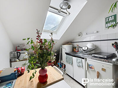 Appartement Rennes – Saint-Hélier – Studio – 19.54 m² en carrez – 31m² au sol – dernier étage – cave
