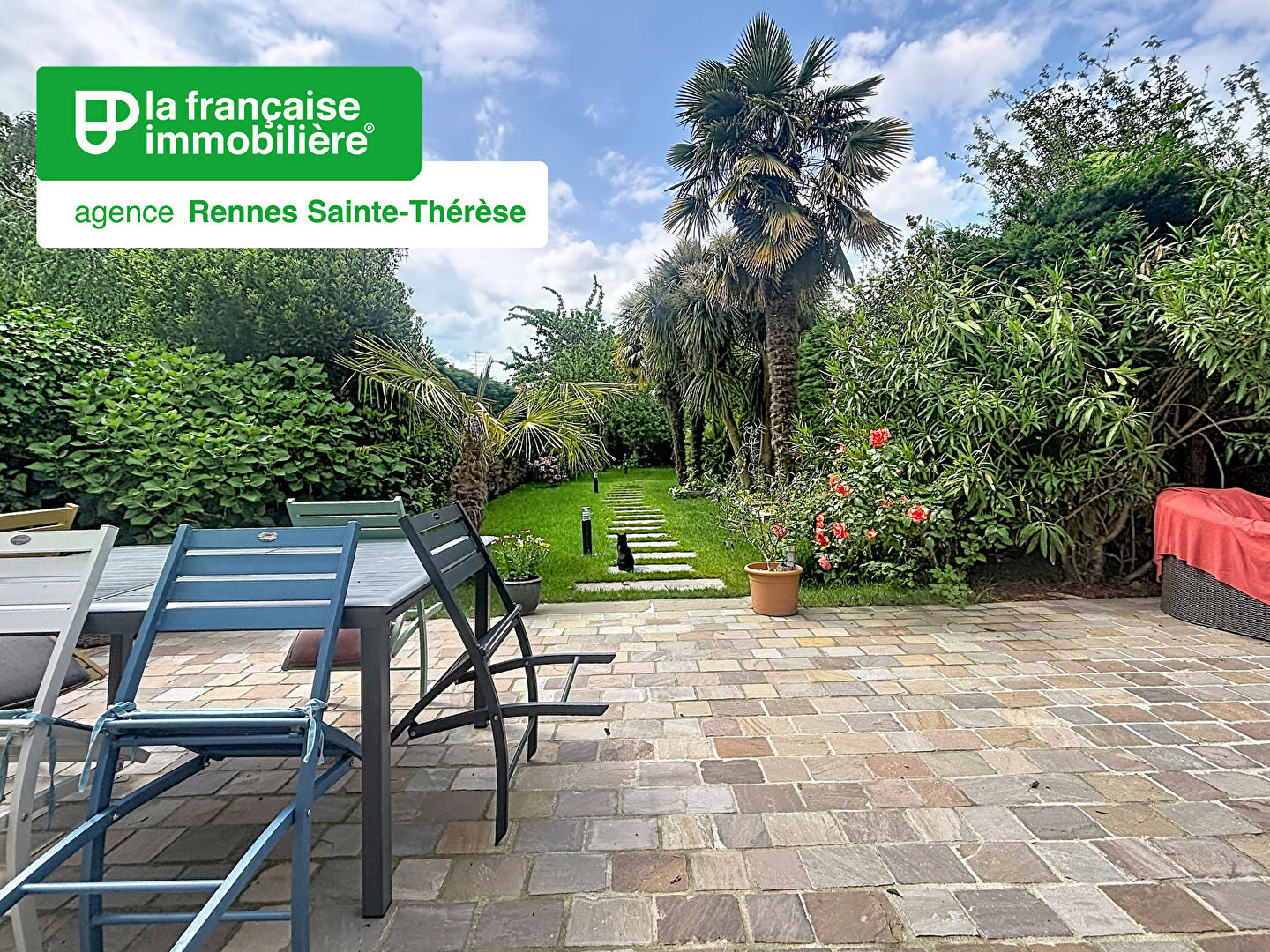 Maison type 8 – Sept chambres – Garage – Jardin – Studio – Quartier Rapatel – Rennes - LFI-THER-21243