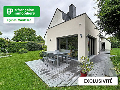 MAISON D&rsquo;ARCHITECTE 189 m² -MORDELLES – QUARTIER RECHERCHÉ -PROCHE RENNES