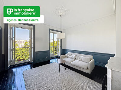Appartement Type 3 à louer – Meublé –  62.62m² – Cave – Centre ville – Boulevard Magenta – Rennes