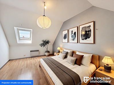 A VENDRE – Centre bourg Mordelles – Duplex de 65 m² habitables et 78.5 m² au sol
