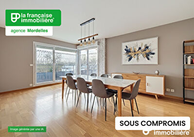 A VENDRE – MORDELLES – Appartement T3 lumineux avec terrasse, garage et ascenseur