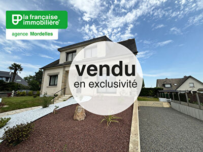 VENDU – Maison Mordelles -jardin et grenier aménageable