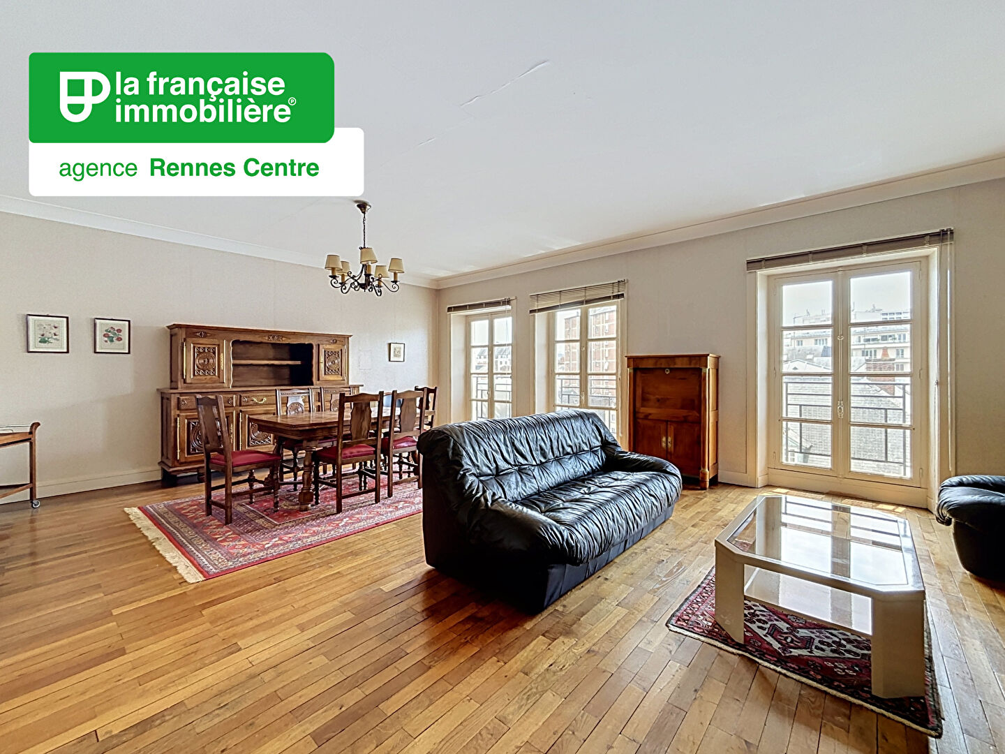 Appartement Rennes – Centre-ville – Les Halles – 4 pièces – 101.04 m² – Cave – Grenier - LFI-CENTRE-21437