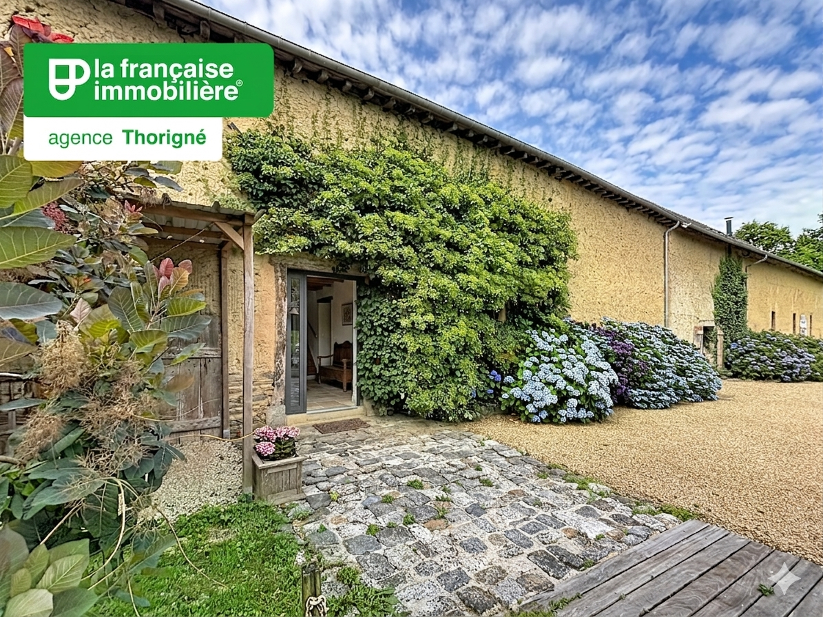 Maison de caractère 231 m²  –  Campagne aux portes de Rennes – Cesson - LFI-THO-21450