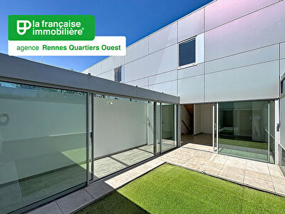Maison 4 pièces – à vendre –  3 chambres – patio – La Courrouze – Rennes/Saint-Jacques