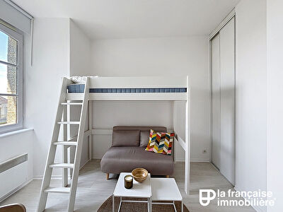 Appartement Type Studio à louer – Meublé – 16m² – Résidence Le Grand Collège – Centre Historique – Rennes