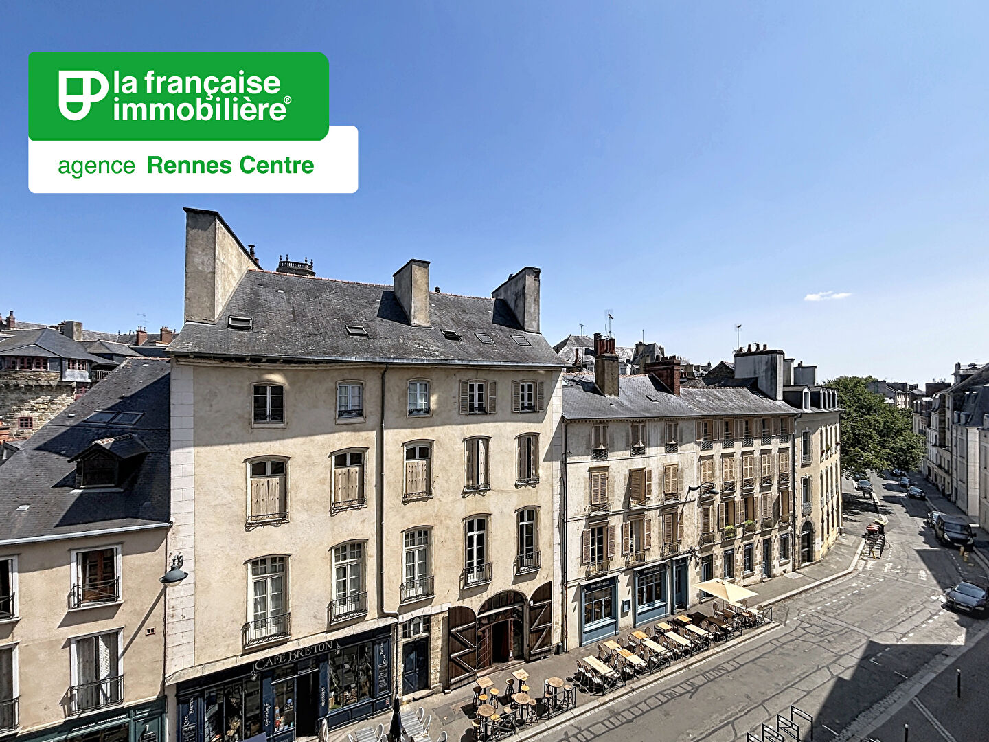 Appartement Type 3 à louer – Non Meublé – Centre ville – 59.20m² – Rue Nantaise – Rennes - LFI-CENTRE-A-2584