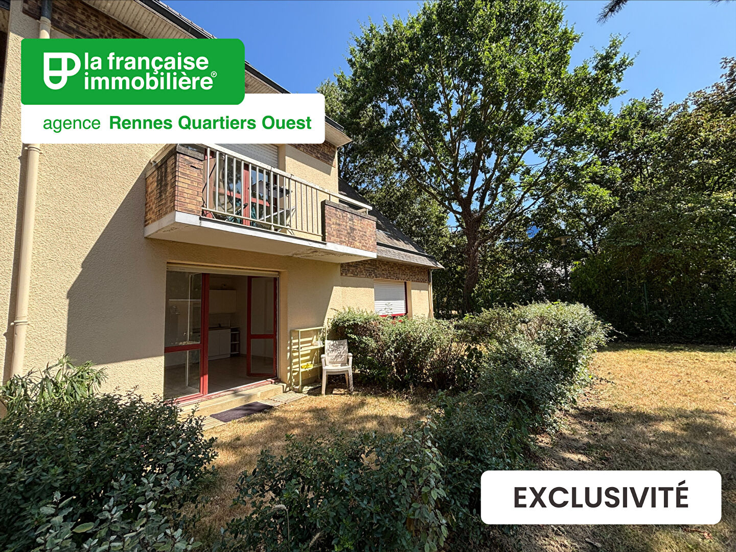 Studio – à vendre – Cleunay – jardin – parking - LFI-CLEUNAY-21660
